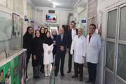 بازدید رئیس مرکز بهداشت جنوب تهران در اولین روز از سال نو از مراکز خدمات جامع سلامت